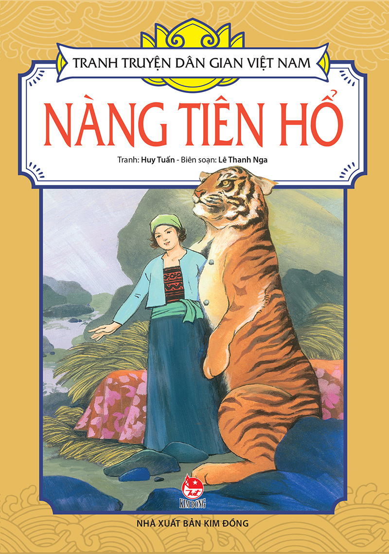 tranh truyện dân gian việt nam - nàng tiên hổ (tái bản 2024) - Ảnh 2