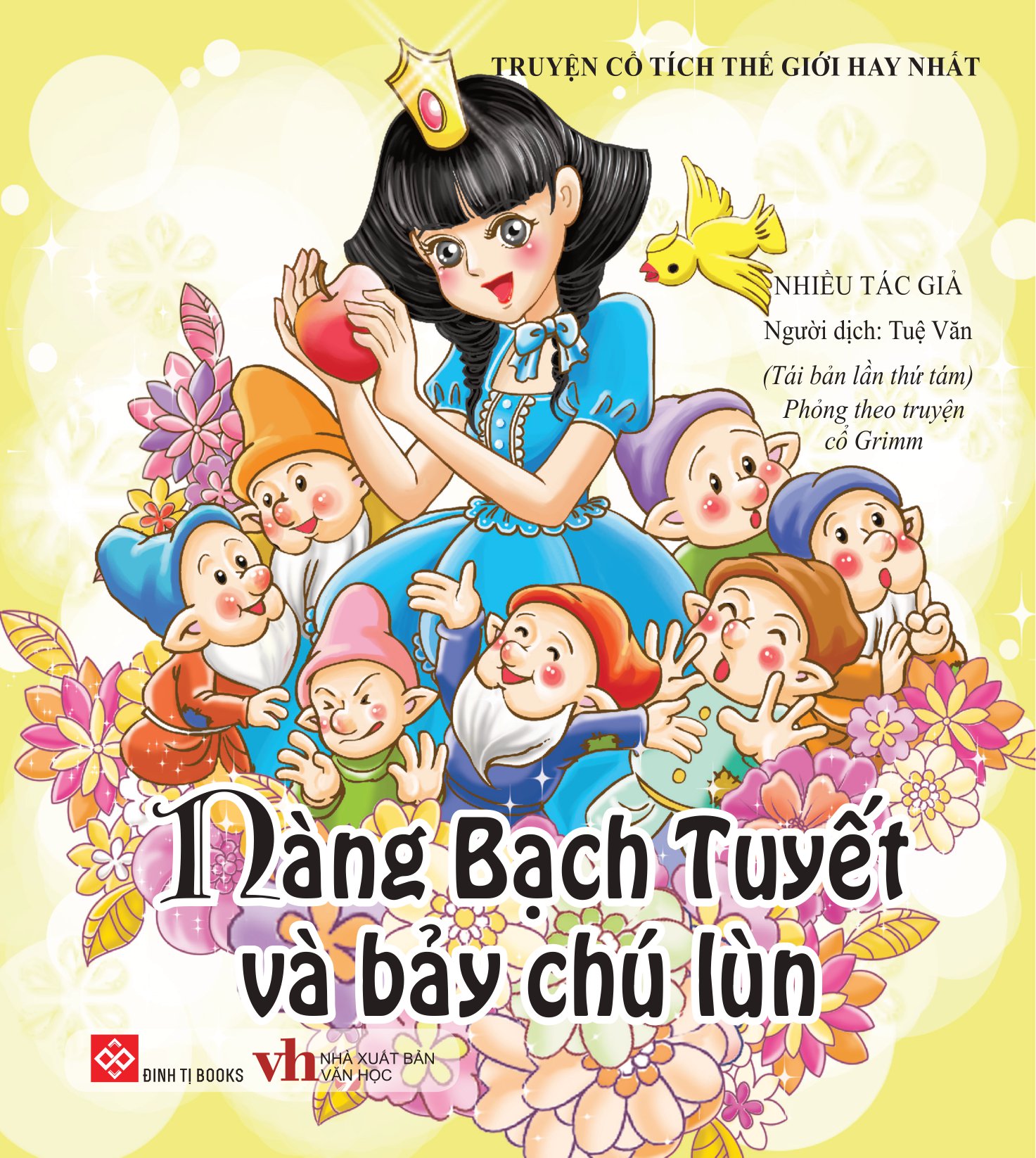 truyện cổ tích thế giới hay nhất - nàng bạch tuyết và bảy chú lùn - Ảnh 2