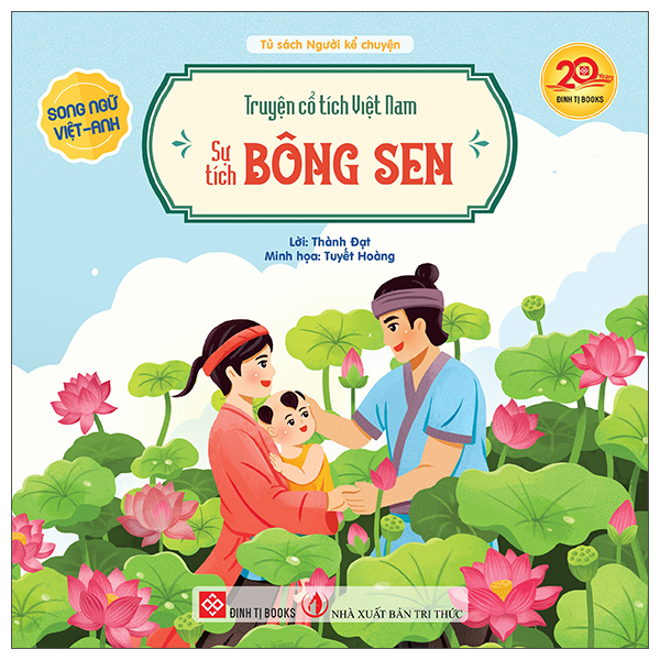 Truyện Cổ Tích Việt Nam - Sự Tích Hòn Trống Mái - Song Ngữ Việt-Anh - Ảnh 22