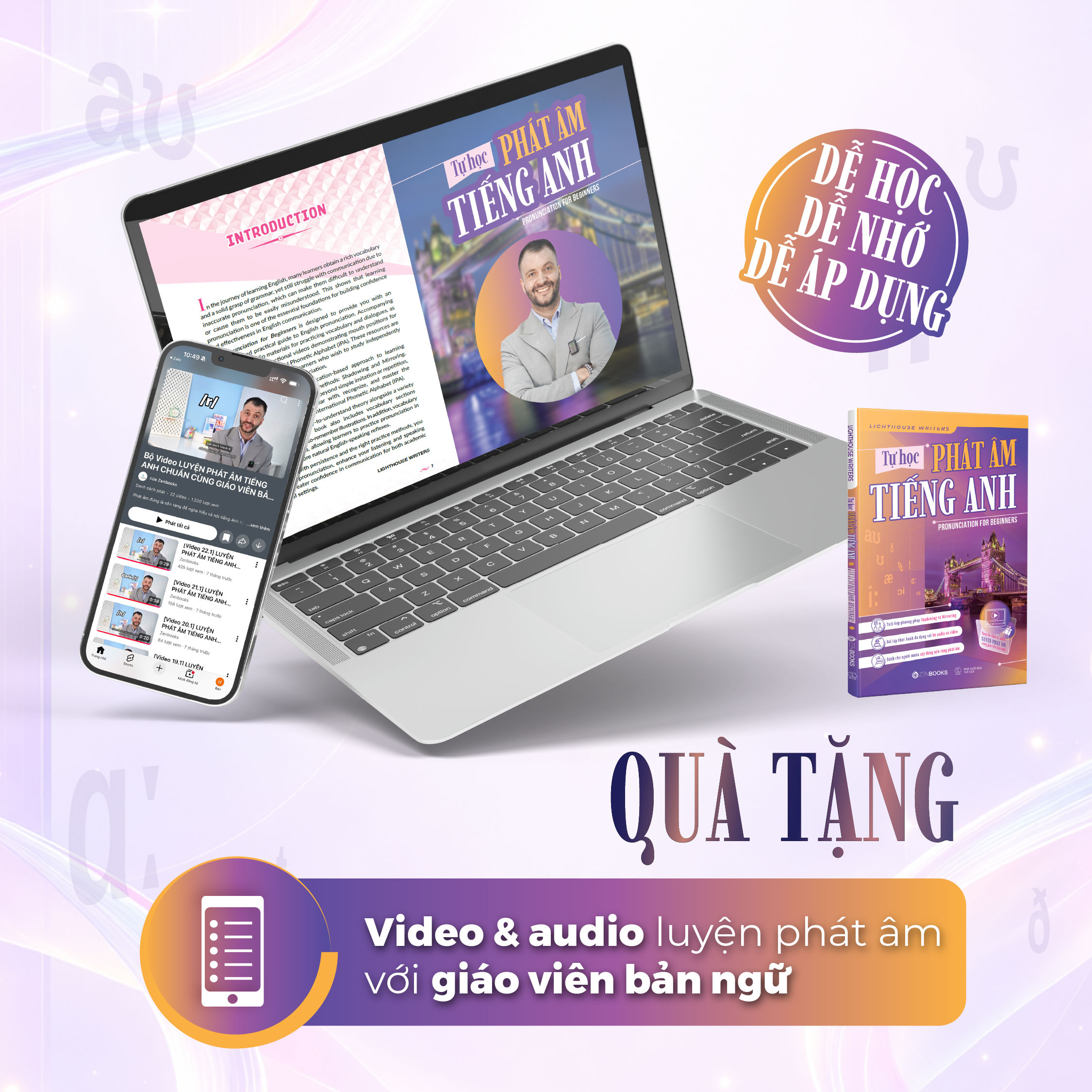Tự Học Phát Âm Tiếng Anh - Pronunciation For Beginners - Ảnh 4