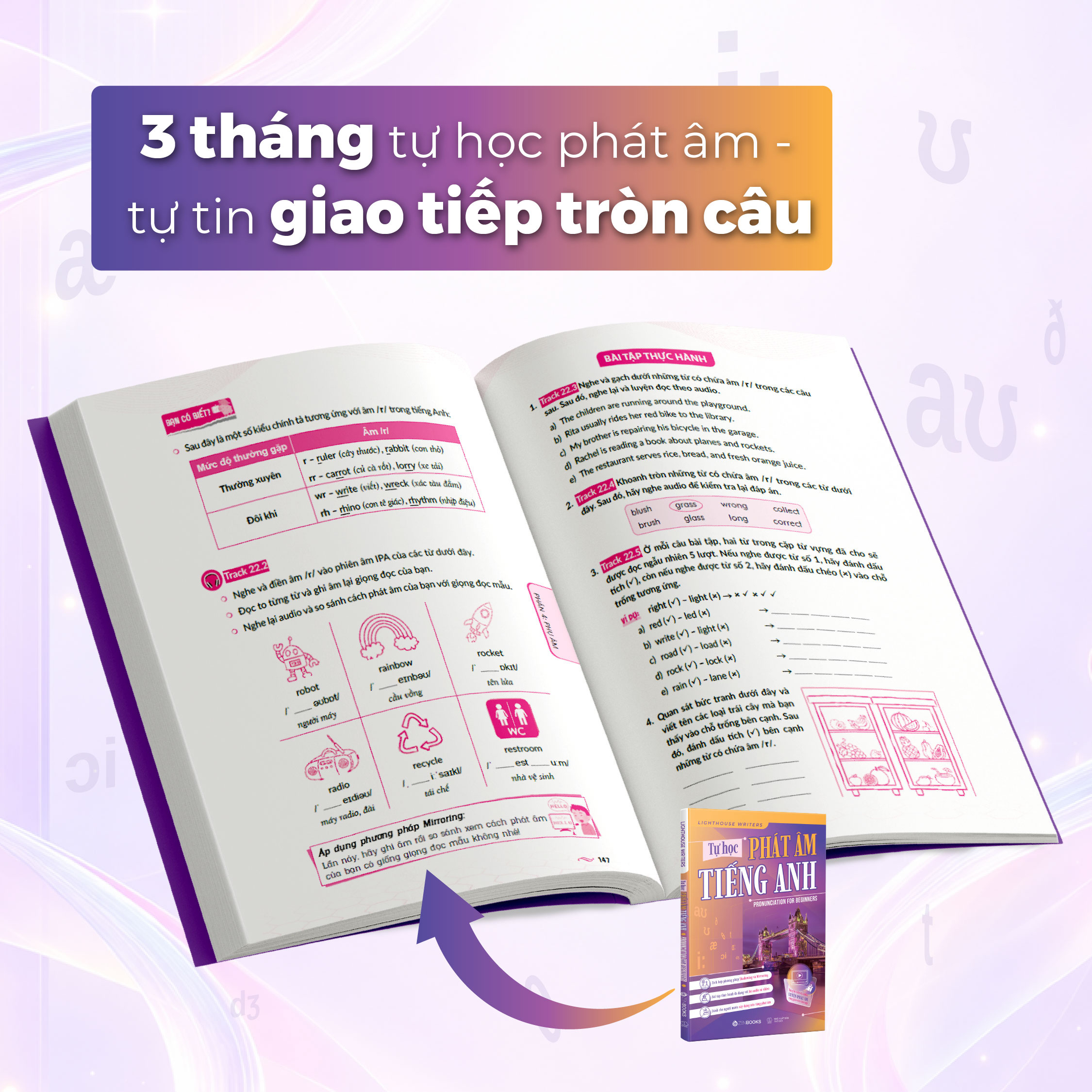 Tự Học Phát Âm Tiếng Anh - Pronunciation For Beginners - Ảnh 8