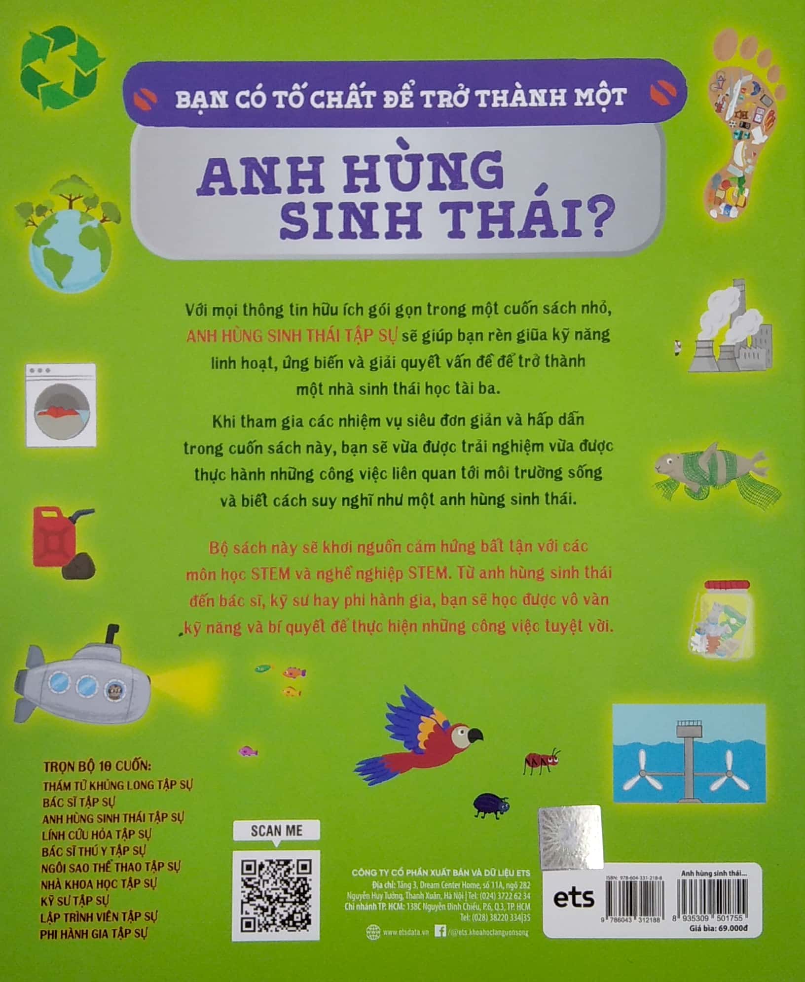 Tủ Sách Giáo Dục Stem: Anh Hùng Sinh Thái Tập Sự - Ảnh 6