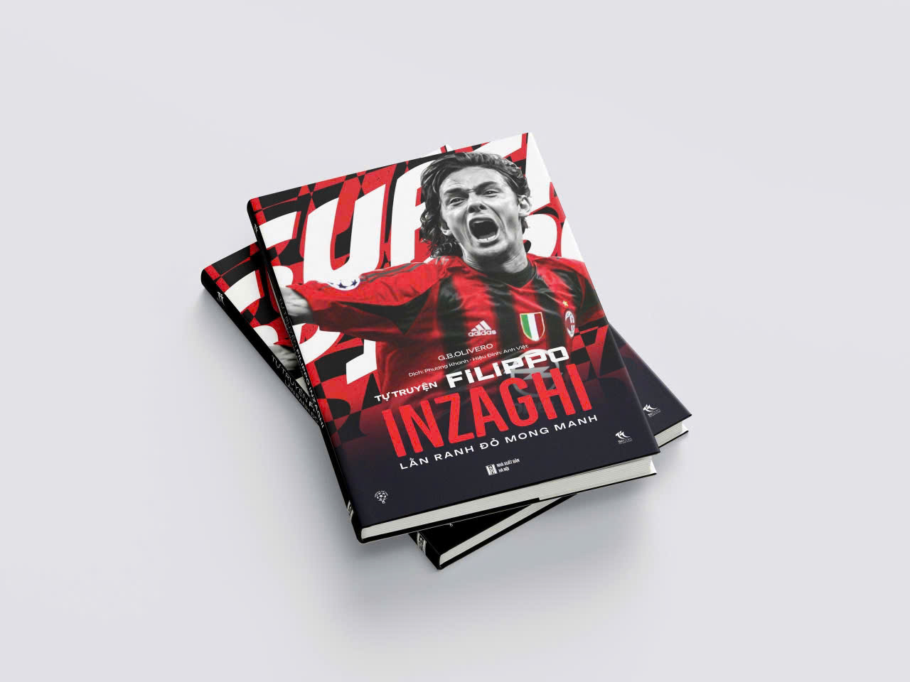Tự Truyện Filippo Inzaghi - Lằn Ranh Đỏ Mong Manh - Bìa Cứng - Ảnh 2