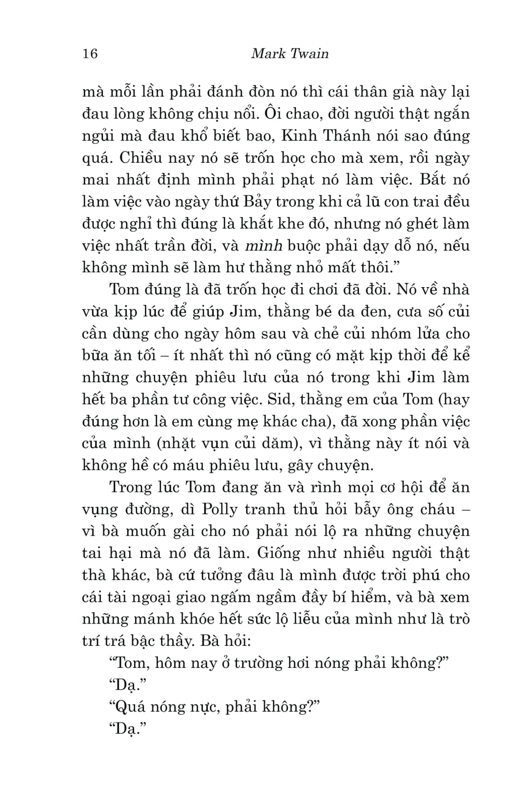 Văn Học Cổ Điển - Đông A Classic - Những Cuộc Phiêu Lưu Của Tom Sawyer - Ảnh 11