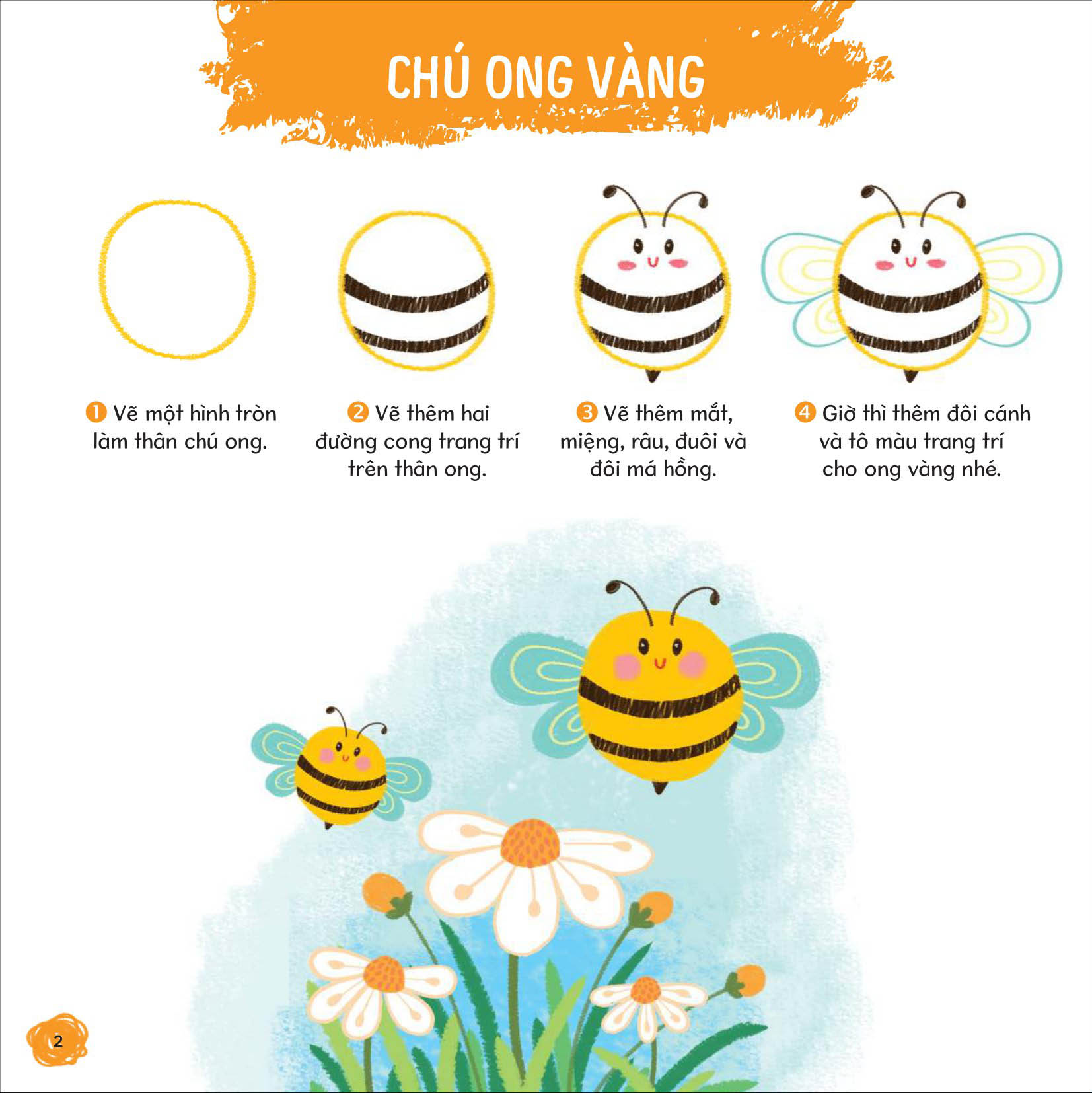 vẽ tất tật từ những hình cơ bản - côn trùng (tái bản 2023) - Ảnh 3