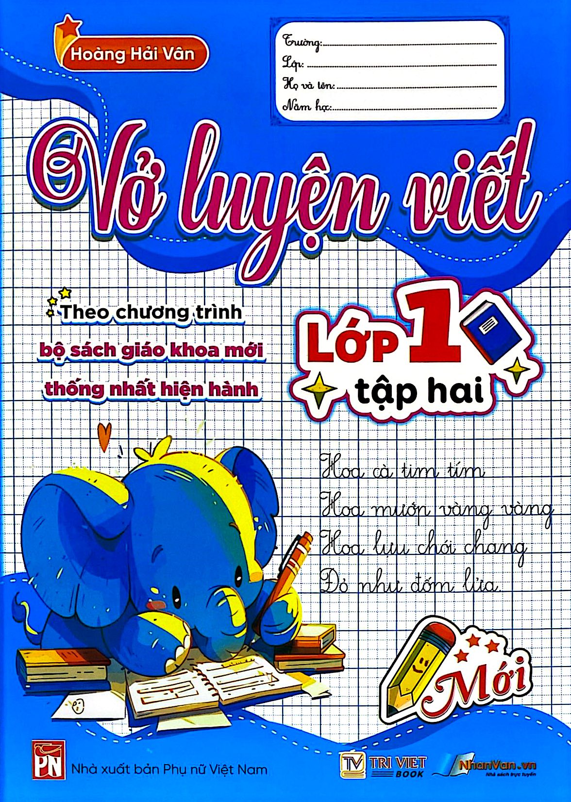 Vở Luyện Viết Lớp 1 - Tập 2 - Ảnh 2