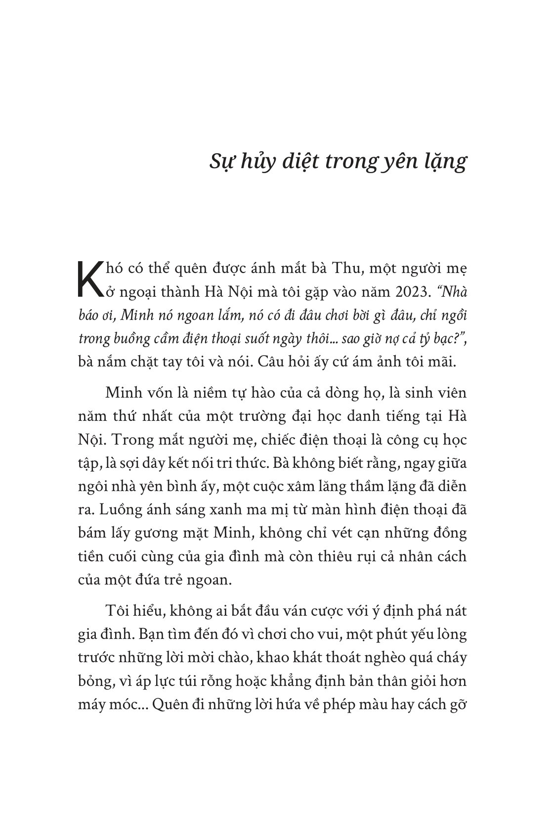 Vòng Xoáy Cờ Bạc - Đường Về Sau Những Lầm Lỡ - Ảnh 4