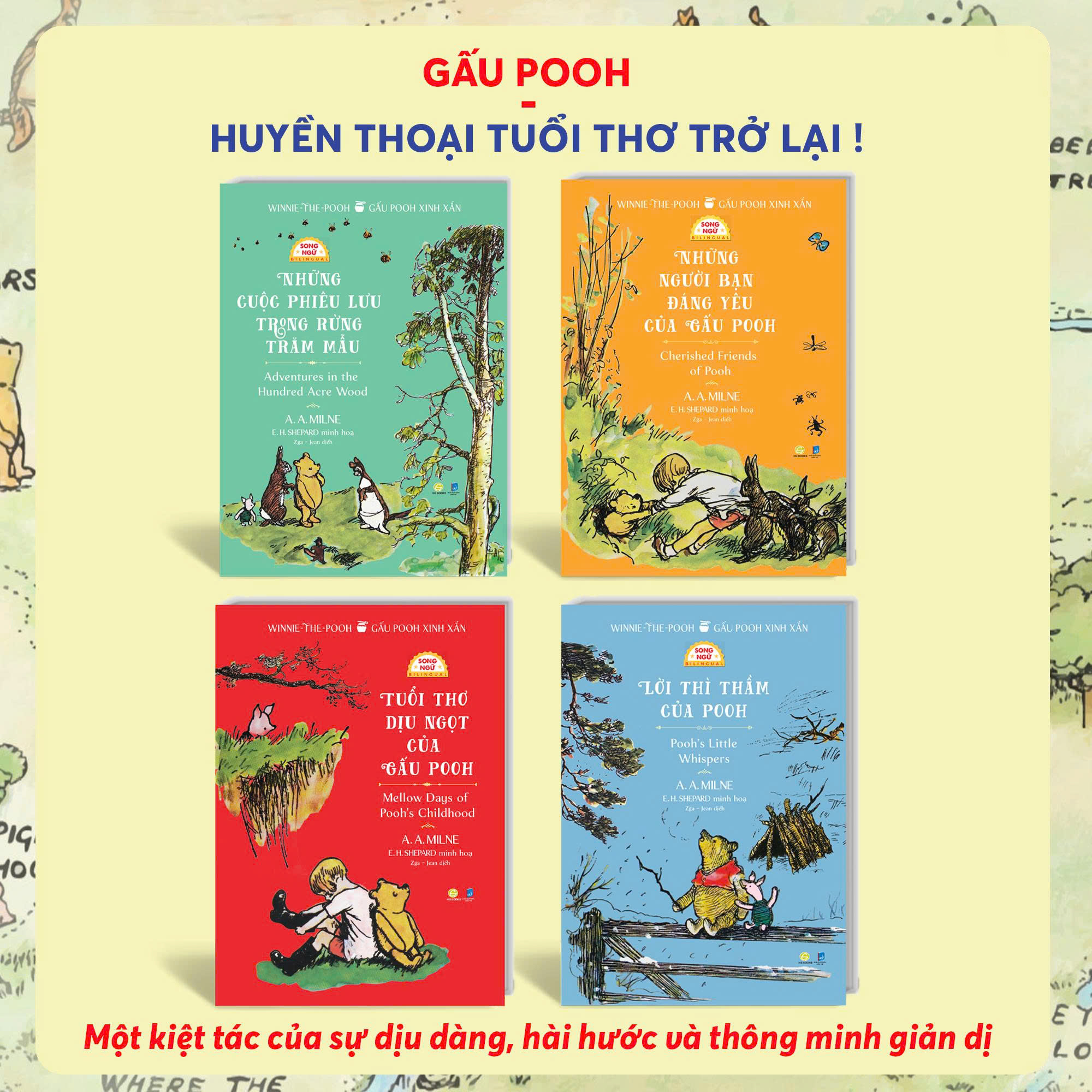 Winnie-The-Pooh - Gấu Pooh Xinh Xắn - Cherished Friends Of Pooh - Những Người Bạn Đáng Yêu Của Gấu Pooh - Ảnh 3