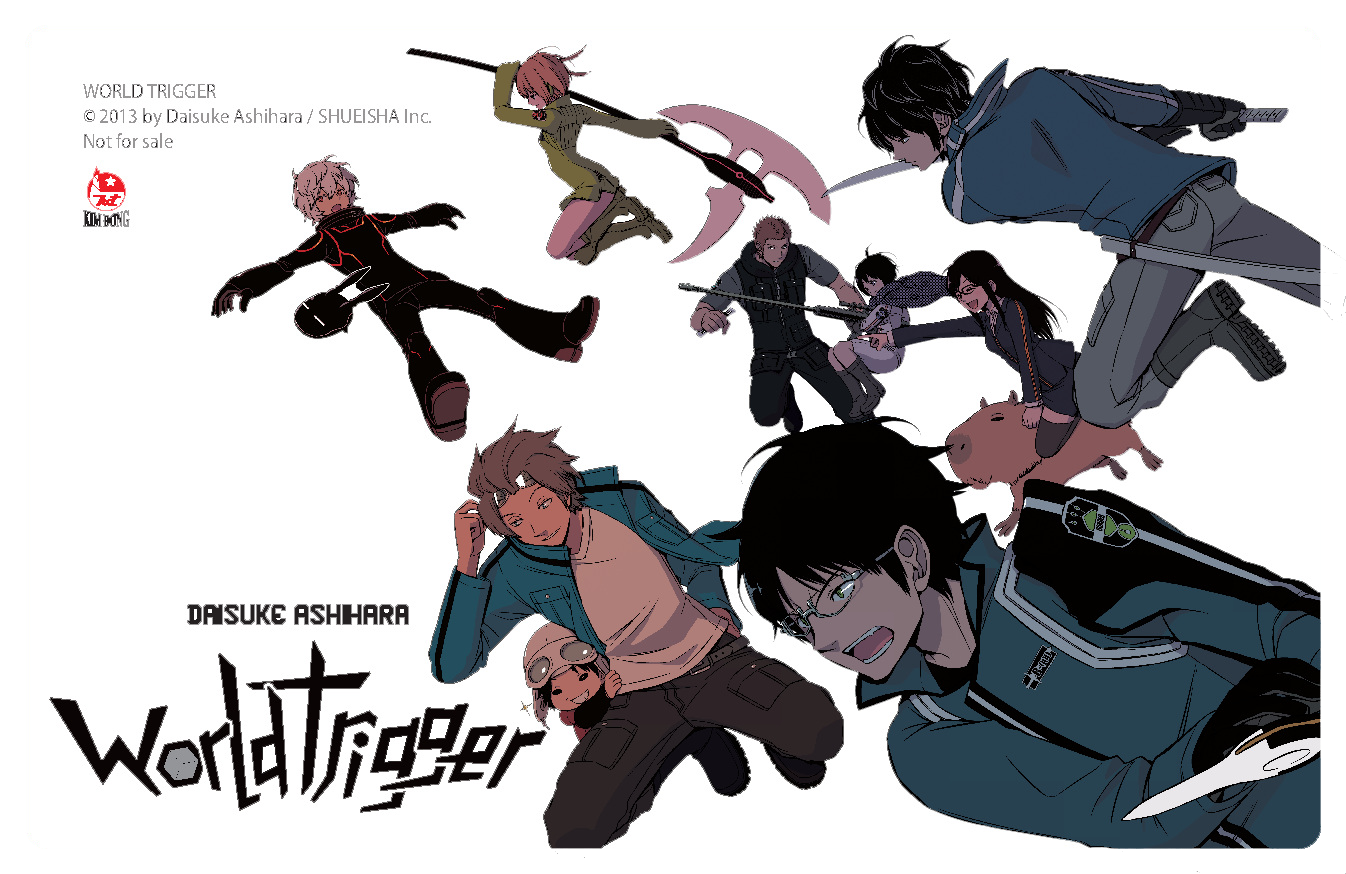 world trigger - tập 13 - tặng kèm pvc card - Ảnh 3