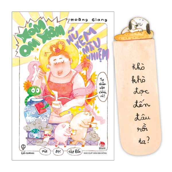 Xóm Om Xòm - Tập 1 - Món Quà Của Heo Mọi - Tặng Kèm Bookmark - Ảnh 6