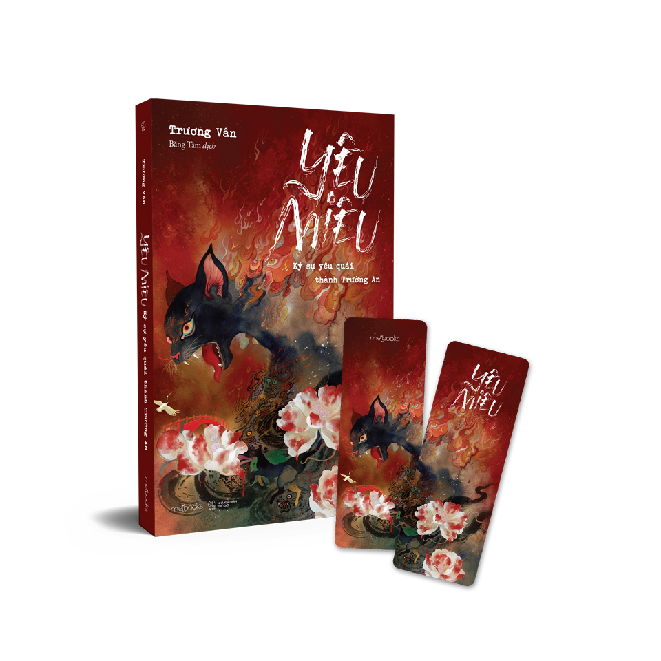 yêu miêu - ký sự yêu quái thành trường an - tặng kèm bookmark + postcard - Ảnh 2