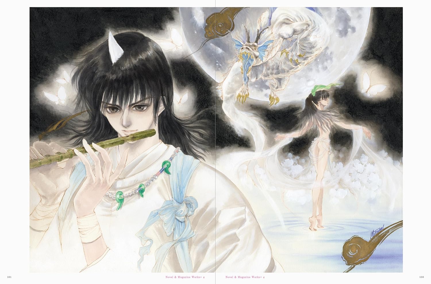 いのまたむつみ画業40周年画集 sanctuary - Ảnh 3