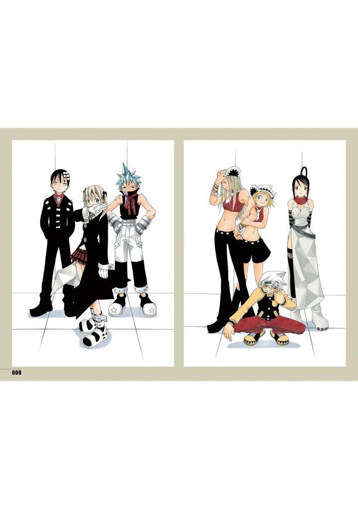 大久保篤画集 soul eater soul art encore! - Ảnh 8